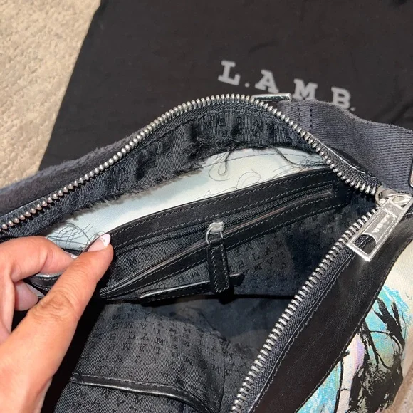 L.A.M.B. Gwen Stefani lamb for life satchel handbag great condition - Picture 6 of 9